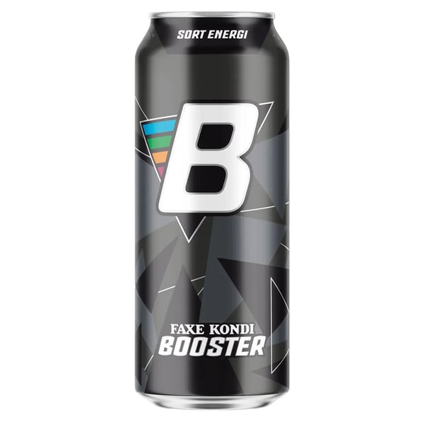 Faxe Kondi Booster Sort (24 x 500 ml)