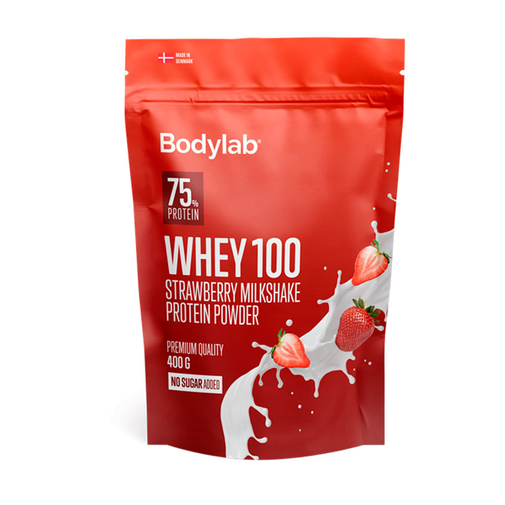 Bodylab Whey 100 Strawberry Milkshake (400g)