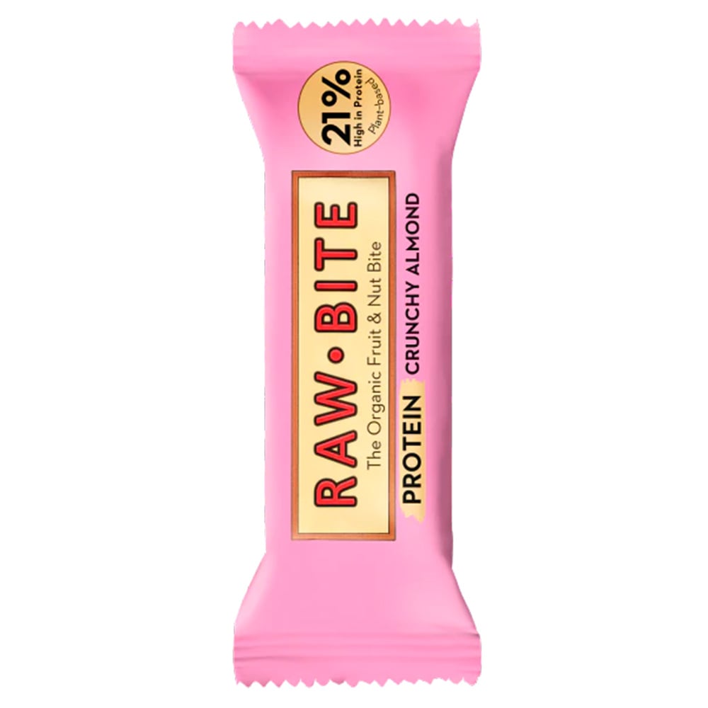 Raw Bite Protein Crunchy Almond (12 x 45g)