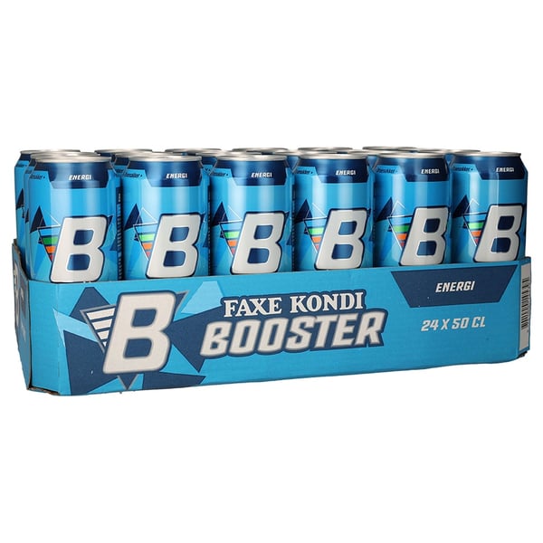 Faxe Kondi Booster Energy (24 x 500ml) - Energidrik