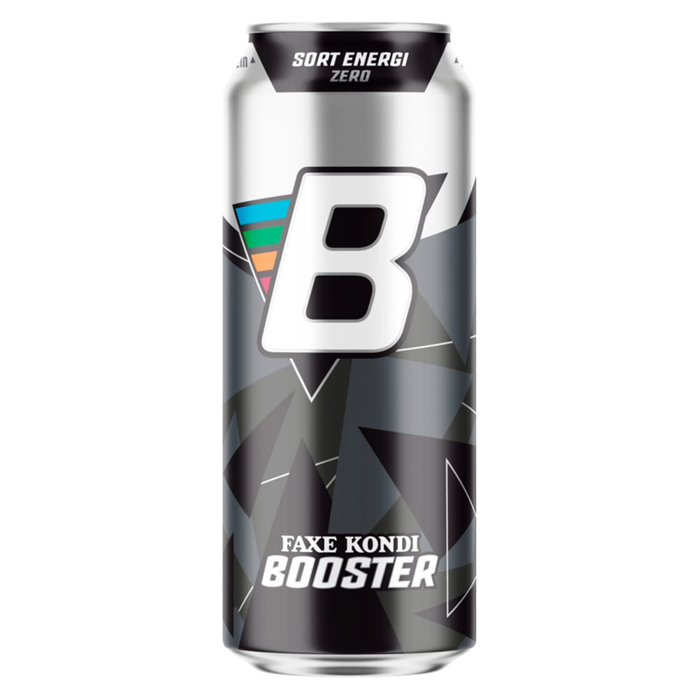 Faxe Kondi Booster Sort Zero (24 x 500ml)