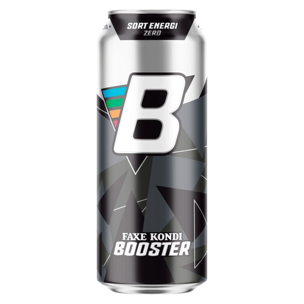 Faxe Kondi Booster Sort Zero (24 x 500ml)
