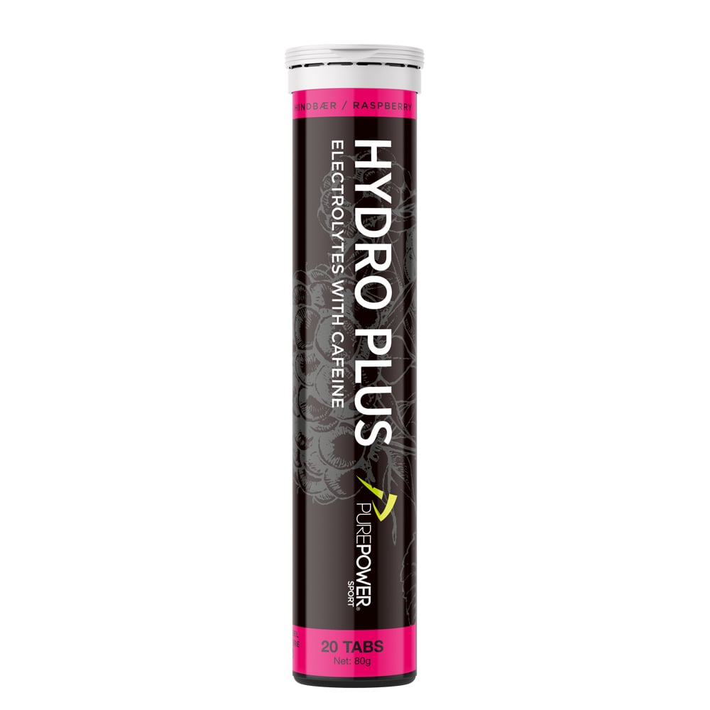 PurePower Hydro Plus Elektrolyt tabs - Raspberry (20 tabs)