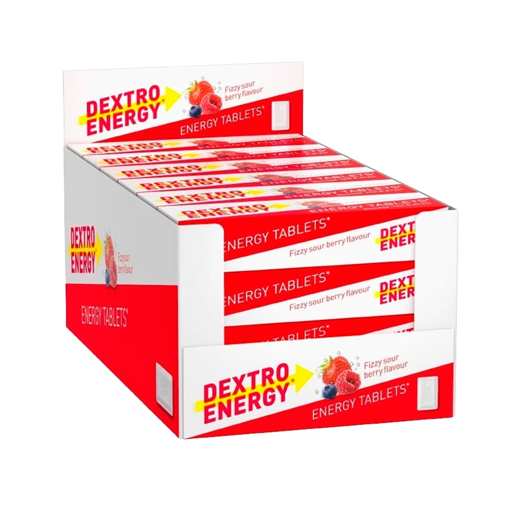 Dextro Energy Fizzy Sour Berry (24 Pak)
