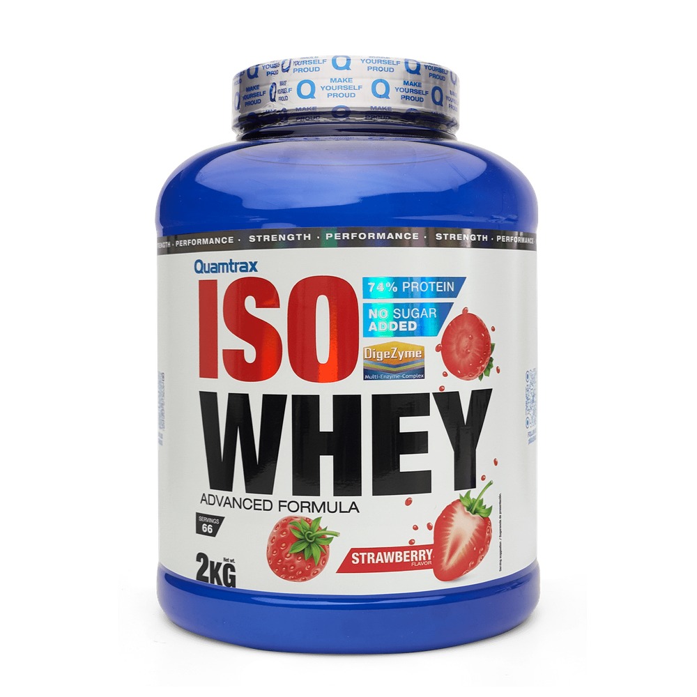 Quamtrax Iso Whey - Strawberry (2000g)