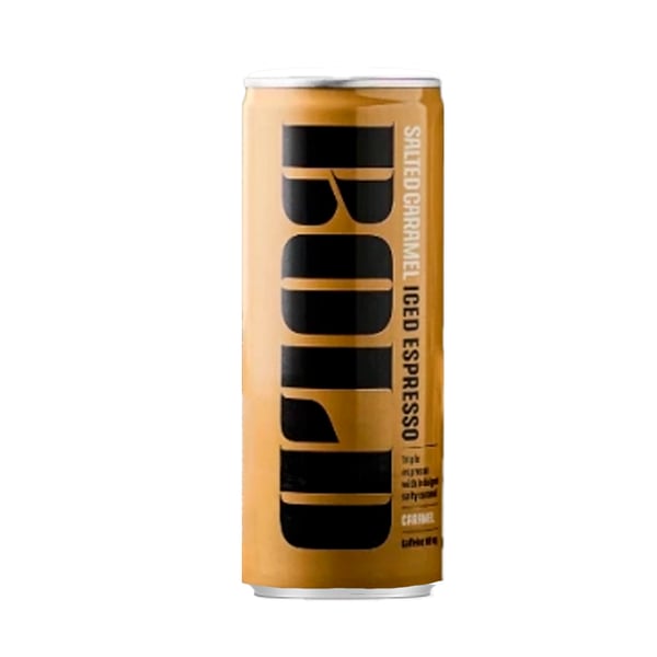 BOLD Salted Caramel Iced Espresso (12 x 250 ml)