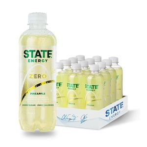 State Energy Pineapple Zero (12 x 400ml)