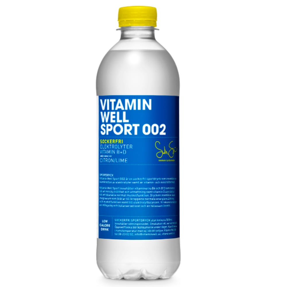 Vitamin Well Sport 002 (12 x 500ml)
