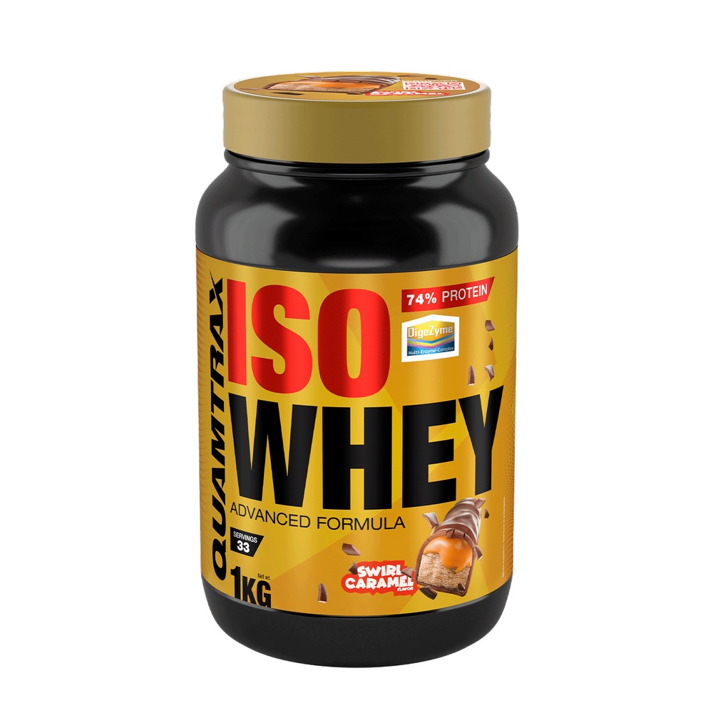 Quamtrax Iso Whey - Swirl Caramel (2000g)