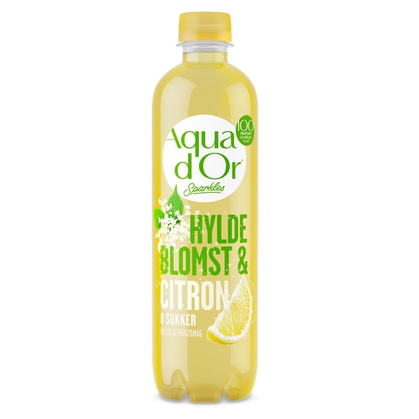 Aqua Dor Sparkles Hyldeblomst & Lemonade (12 x 500 ml)