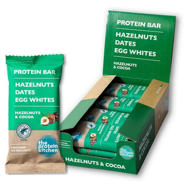 The Protein Kitchen Proteinbar - Hazelnut & Cocoa (12 x 50g) - Proteinbar