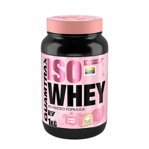Quamtrax ISO Whey 1 kg – Pink Cake - ProteinProteinpulver