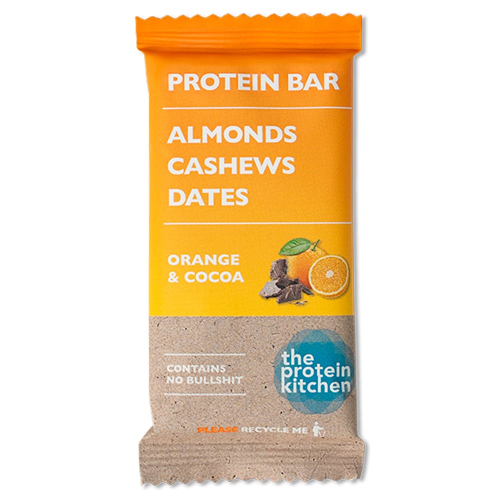 The Protein Kitchen Proteinbar - Orange & Cacao (12 x 50g)