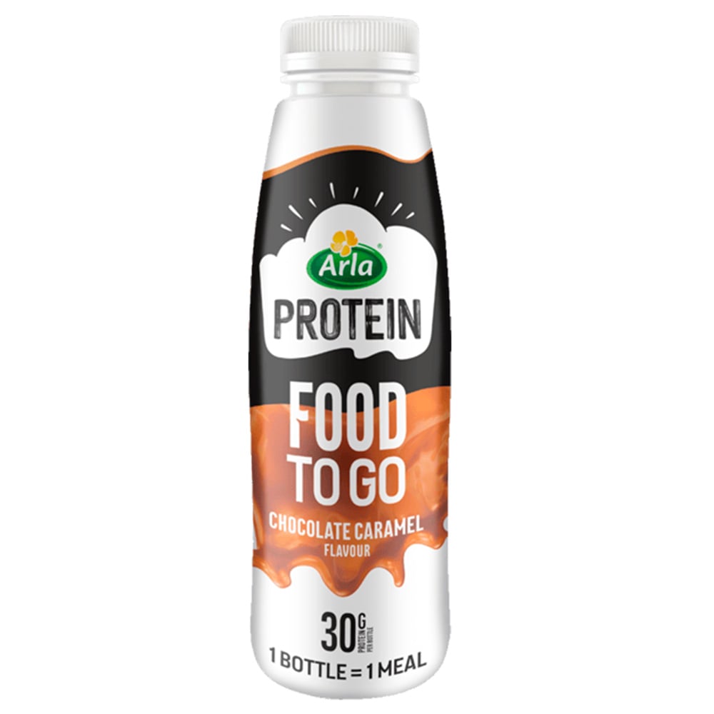 Arla Protein Food To Go - Chocolate Caramel (8 x 500ml)