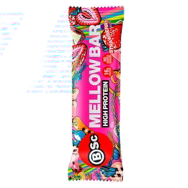 Body Science Mellow Bar - Strawberry (12 x 50g)
