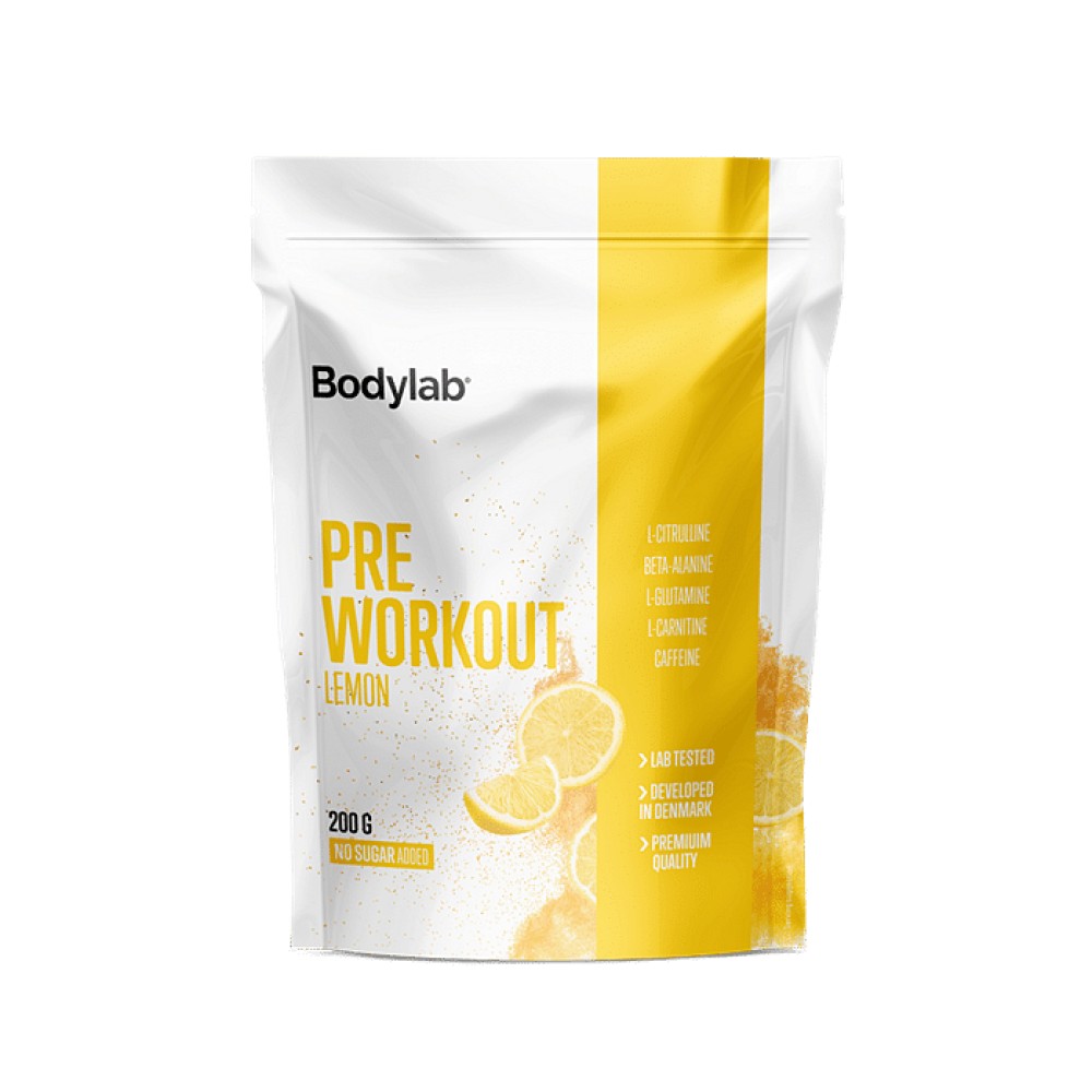 Bodylab Preworkout Lemon (200g)