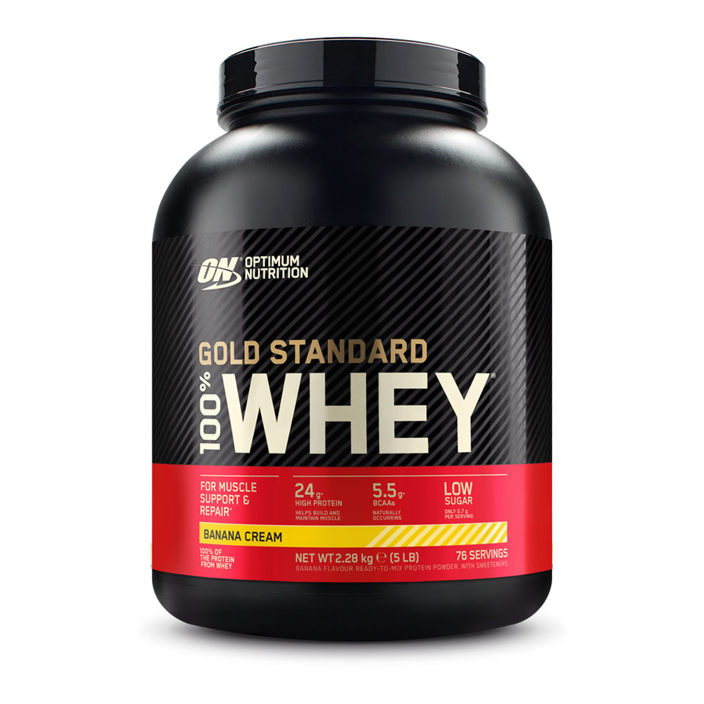 Optimum Nutrition 100% Whey Gold Standard - BANANA CREAM (2280g)