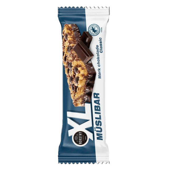 XL Müsli Bar Classic Mørk Chokolade (24 x 50g)