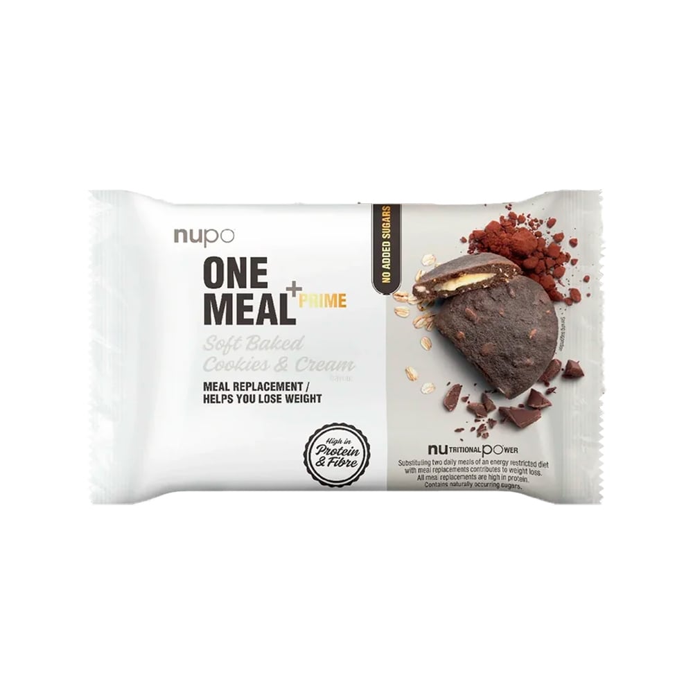 Nupo One Meal +Prime Soft Baked Cookies & Cream (70g)
