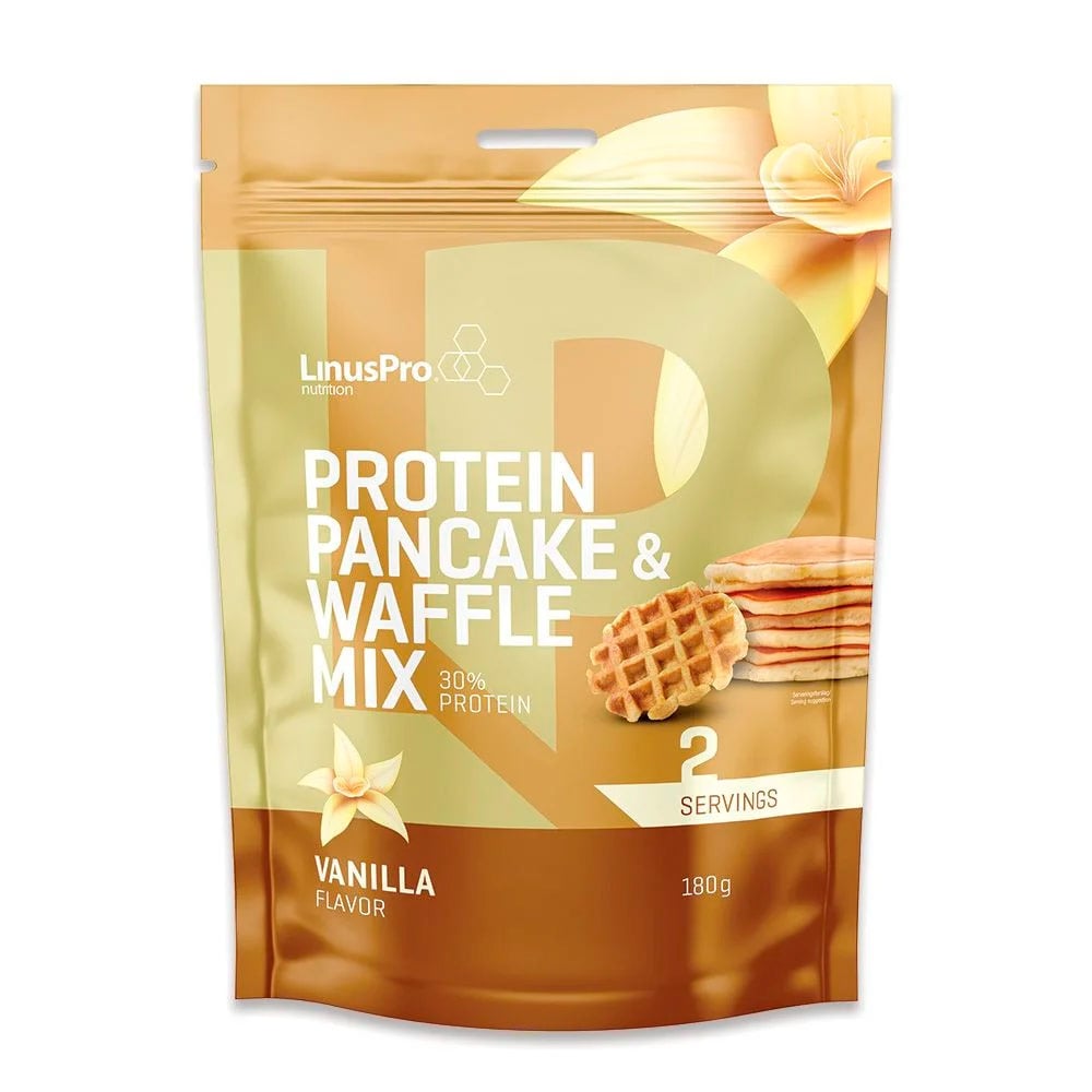 LinusPro Protein Pancake & Waffle Mix - Vanilla (180g)