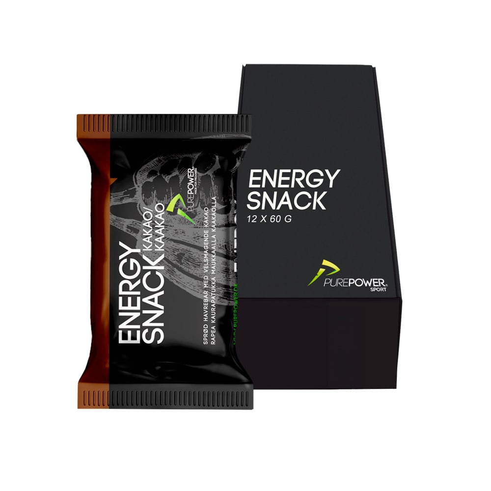 PurePower Energy Snack Cocoa (12 x 60g)