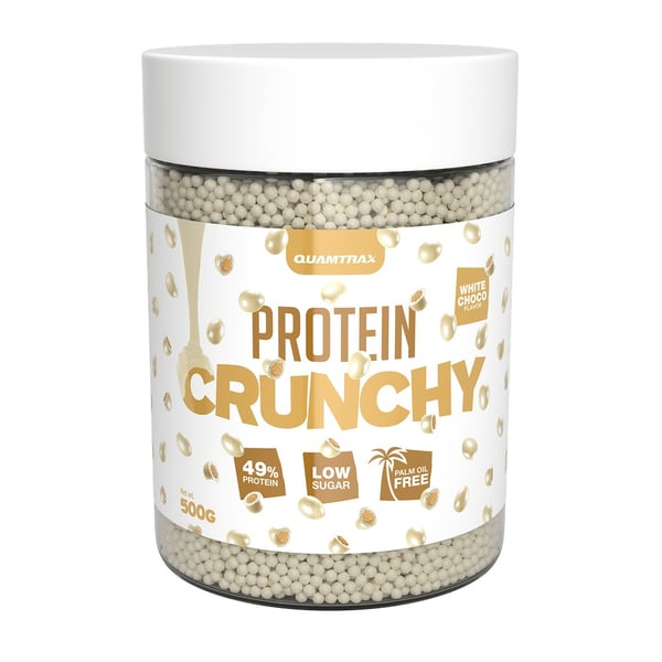 Quamtrax Protein Crunchy - White Chocolate (500g)