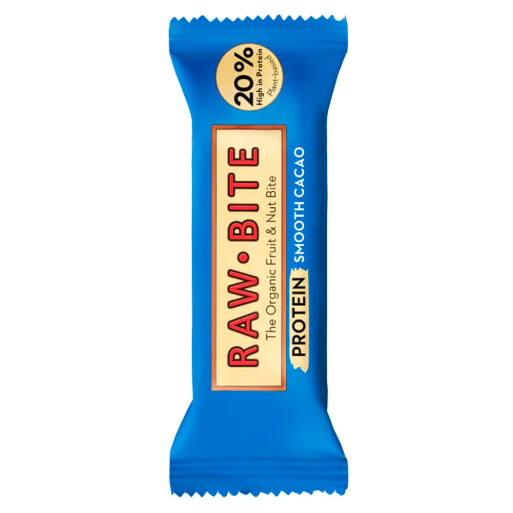 Raw Bite Protein Smooth Cacao (12 x 45g)
