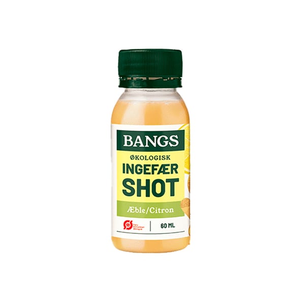 Bangs Ingefærshots Æble & Citron (60 ml)