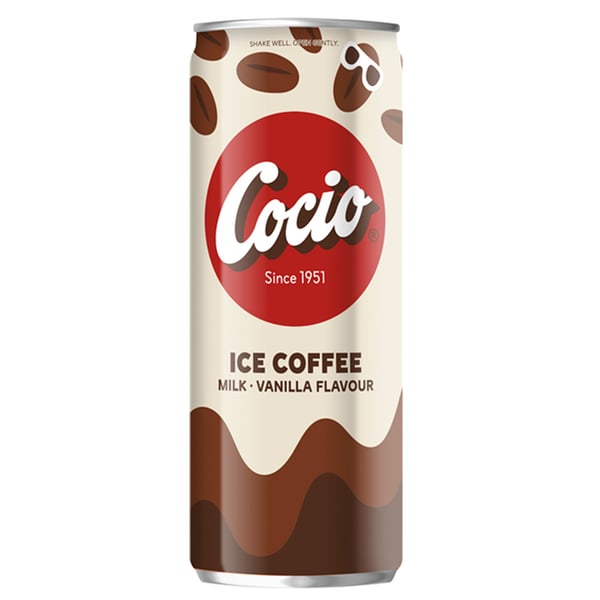Cocio Ice Latte Milk - Vanilla (12 x 250ml)