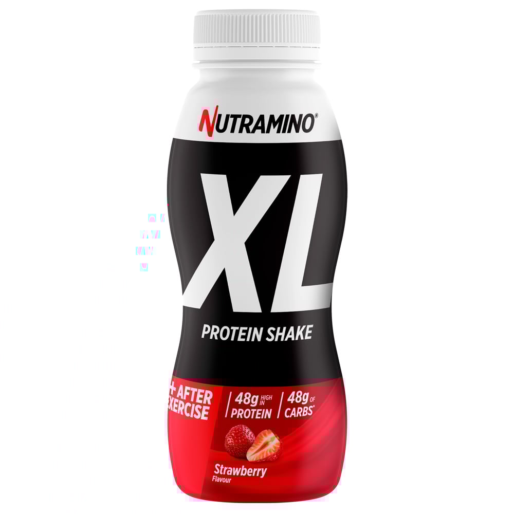 Nutramino XL Protein Shake - Strawberry (12 x 475ml)