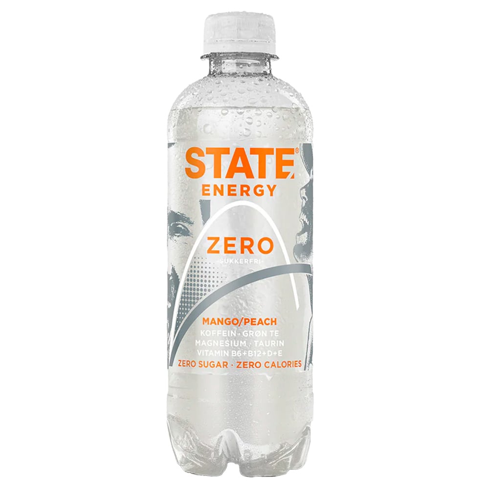 State Mango Peach Zero (12 x 400ml)