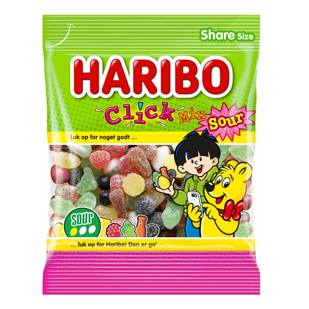 Haribo Click Mix Sour (120g)