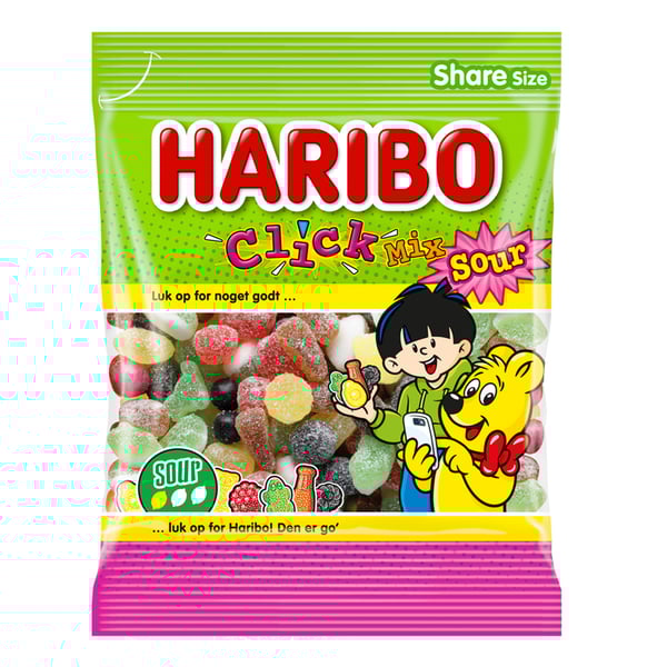 Haribo Click Mix Sour (120g)