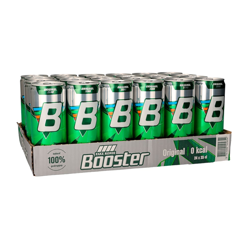 Faxe Kondi Booster 0 Kcal (24 x 33cl)