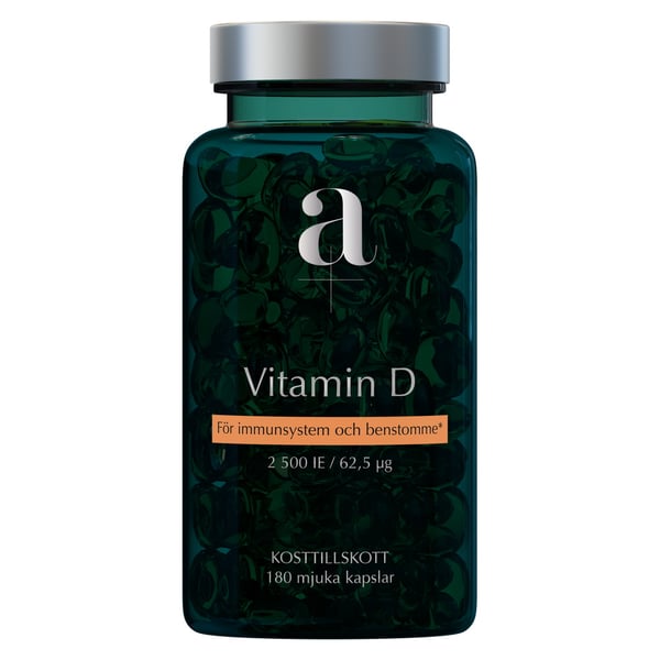 Alpha Plus Vitamin D 2500 IU (180 softgels) - Vitaminer