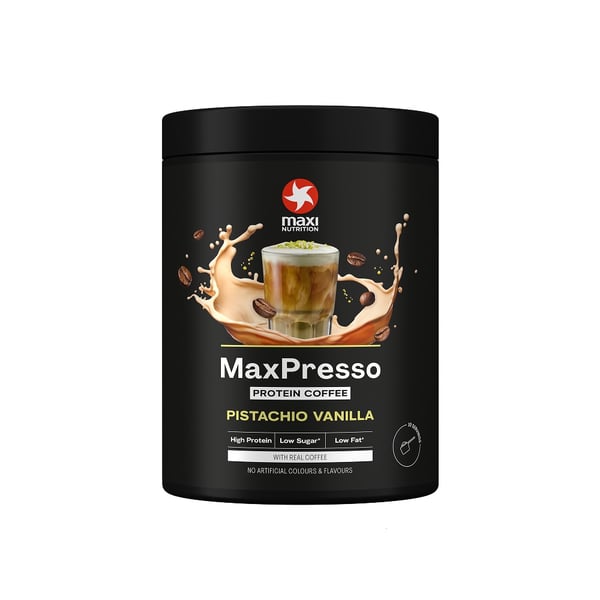 MaxiNutrition MaxPresso Protein Coffee - Pistachio Vanilla (300g) - Proteinbar
