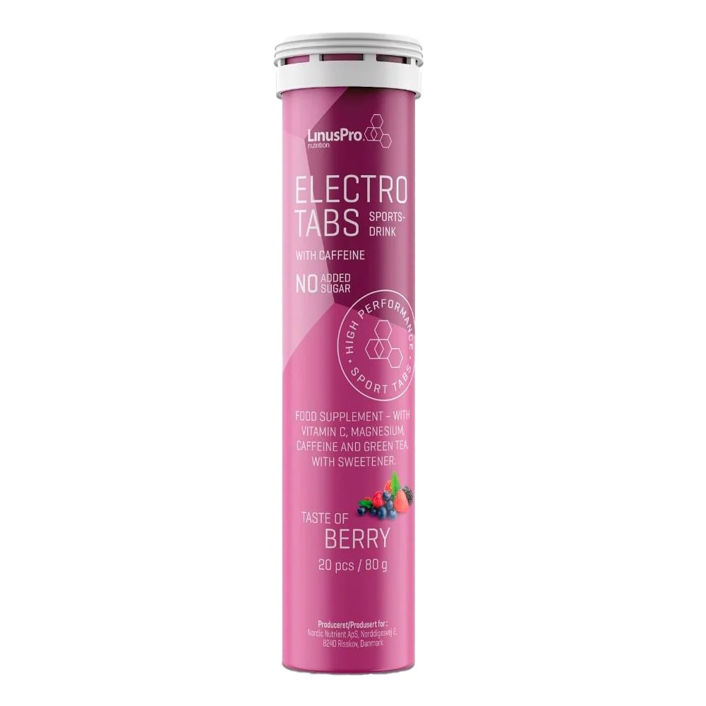 LinusPro Elektrolyt Tabs Berry (80g)