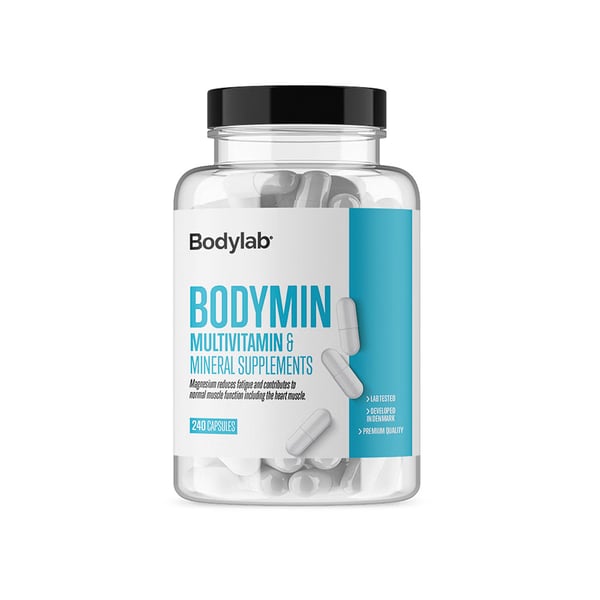 Bodylab BODYMIN Multivitamin & Mineral Supplements (240 kapsler) - Vitaminer