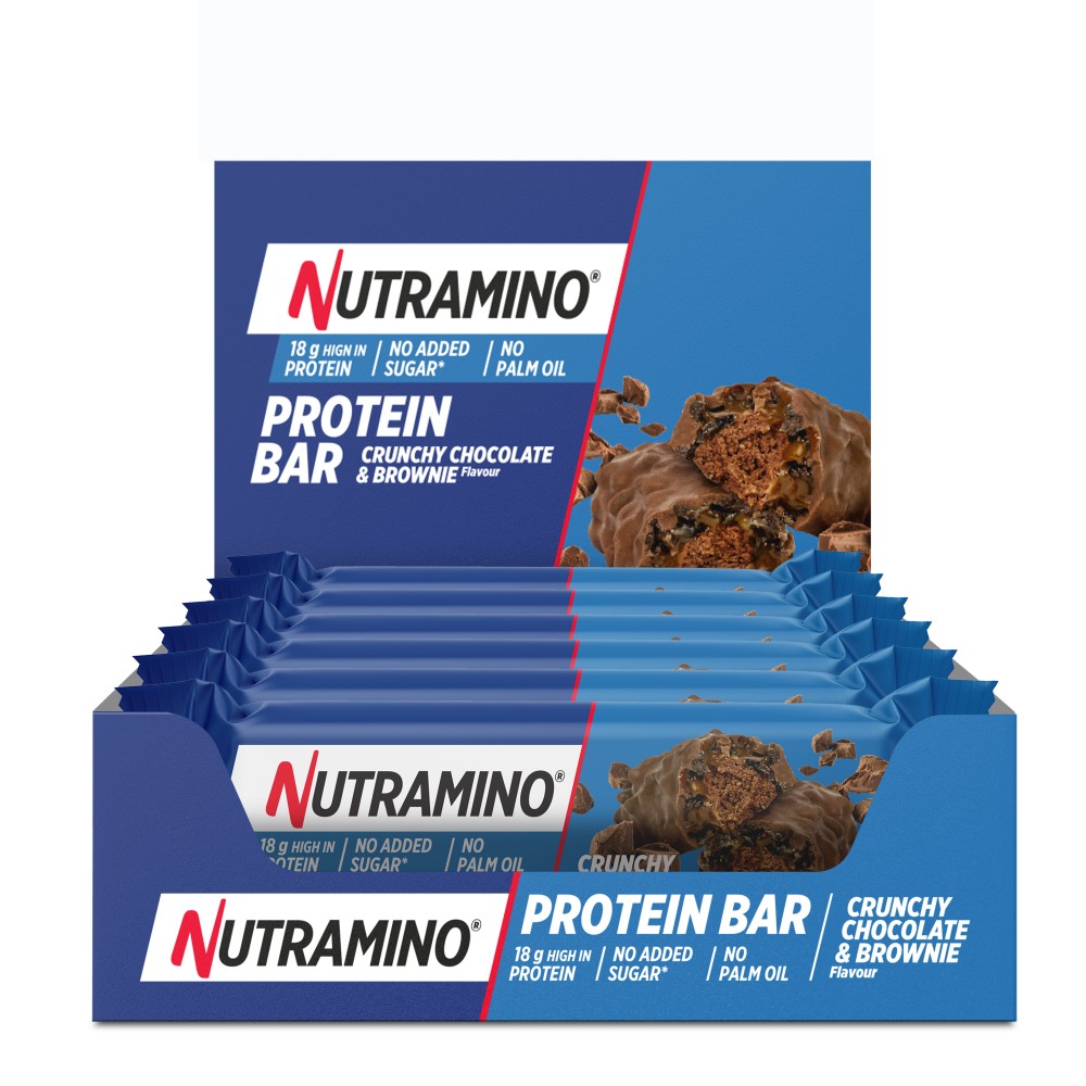 Nutramino Proteinbar - Chunky Chocolate & Brownie (12 x 55g)