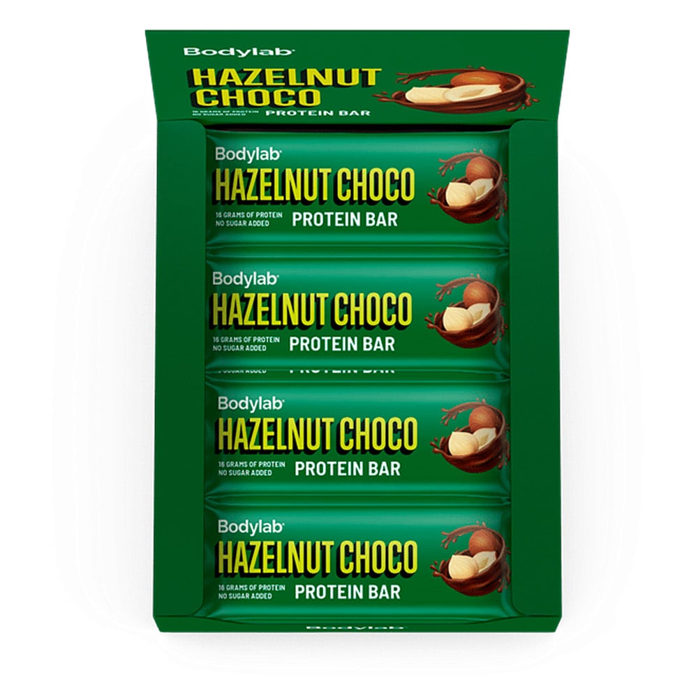 Bodylab Protein Bar - Hazelnut Choco (12 x 55g)