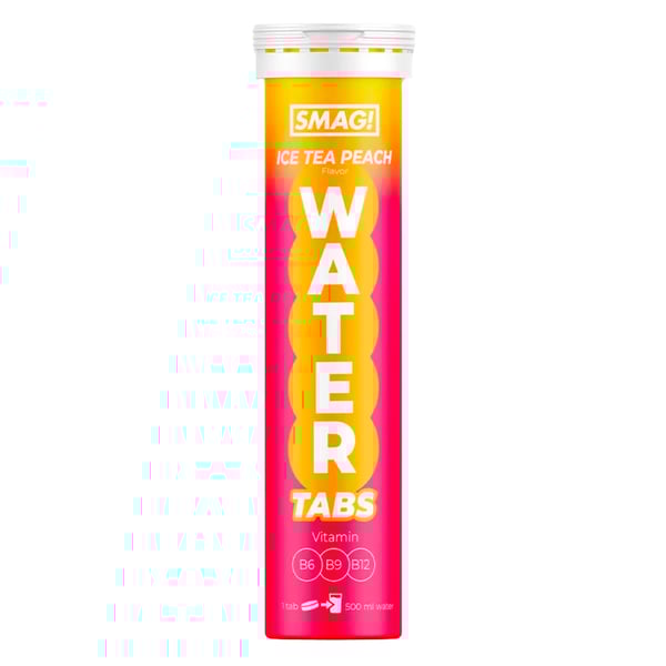 SMAG! Water Tabs – Ice Tea Peach (20 tabs)