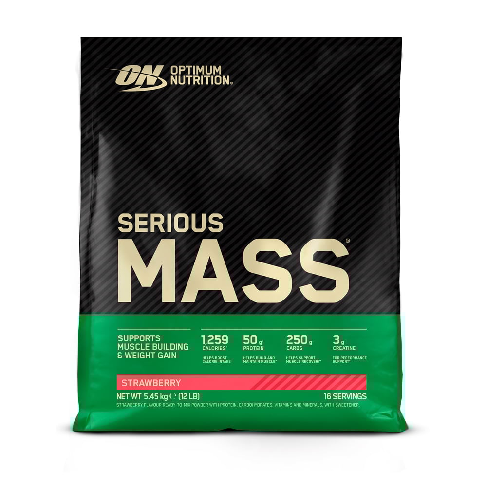 Optimum Nutrition Serious Mass - Strawberry (5450g)