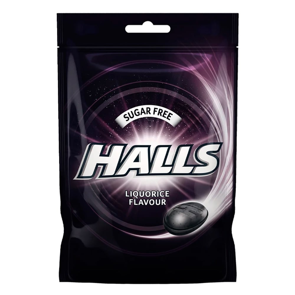 Halls - Liquorice (65g)