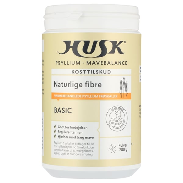 Husk Psyllium Mavebalance (200g) - Fordøjelse & Mave