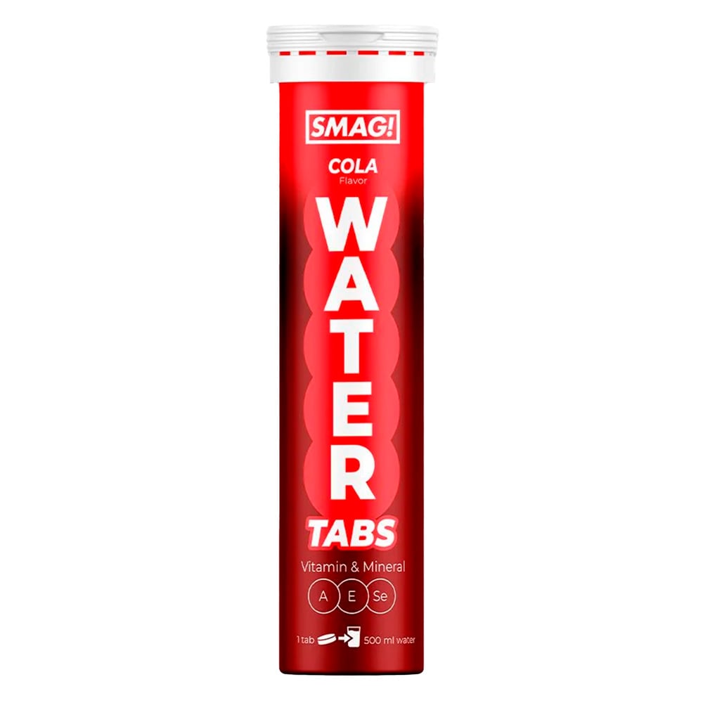 SMAG! Water Tabs – Cola (20 tabs)