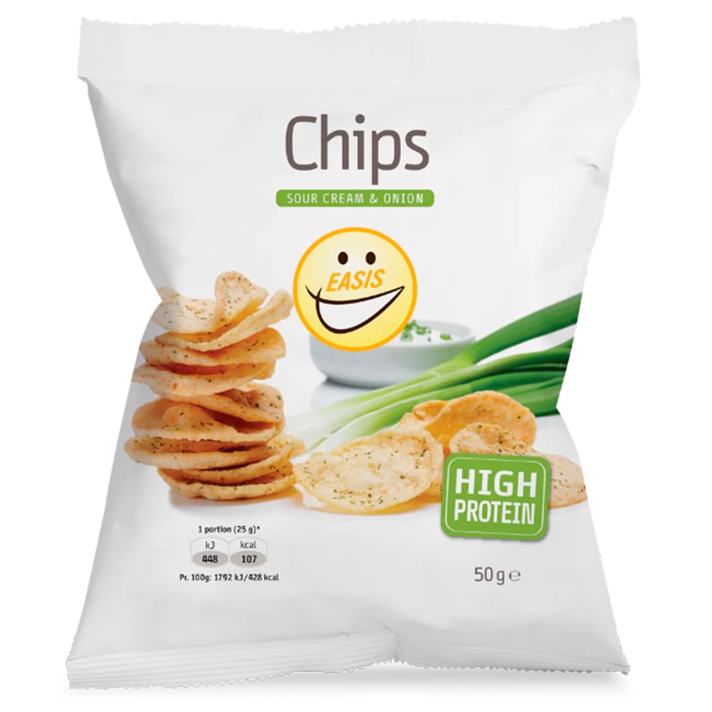 Easis Chips - Sour Cream & Onion (50g)