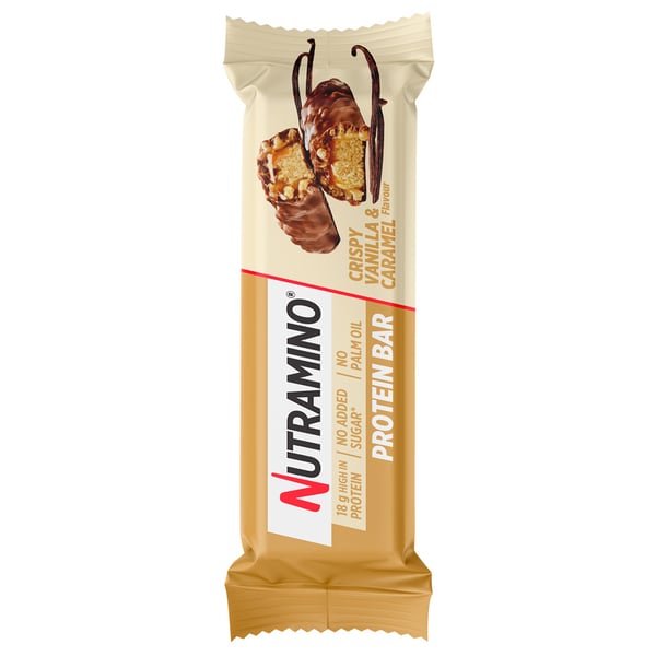 Nutramino Proteinbar - Crispy Vanilla & Caramel (12 x 55g)