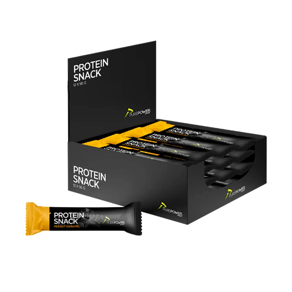 PurePower Protein bar – Peanut Caramel (12 x 55g)