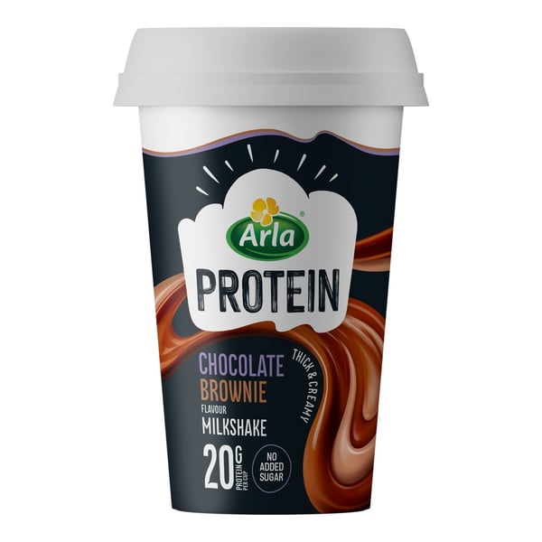Arla Protein Milkshake - Chocolate Brownie (10 x 200 ml) - Protein Milkshake