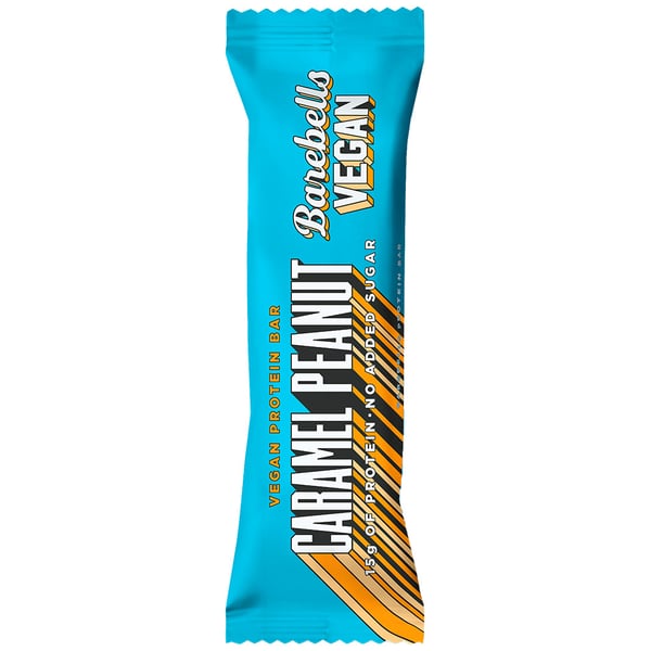 Barebells Vegan Proteinbar - Caramel Peanut (12 x 55g)